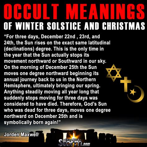 Reconnecting with Nature During the Occult December Solstice